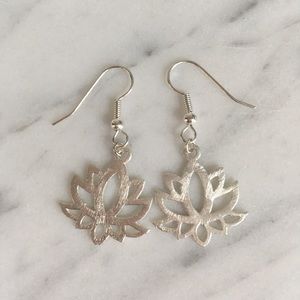 Lotus Flower Earrings